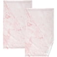 thumbnail image 1 of GZHJMY Rose Gold Marble Hand Towels for Bathroom 1OO% Washcloth 2 pcs Face Towel 16 x 28 inch, Absorbent Soft & Skin-Friendly, 1 of 6
