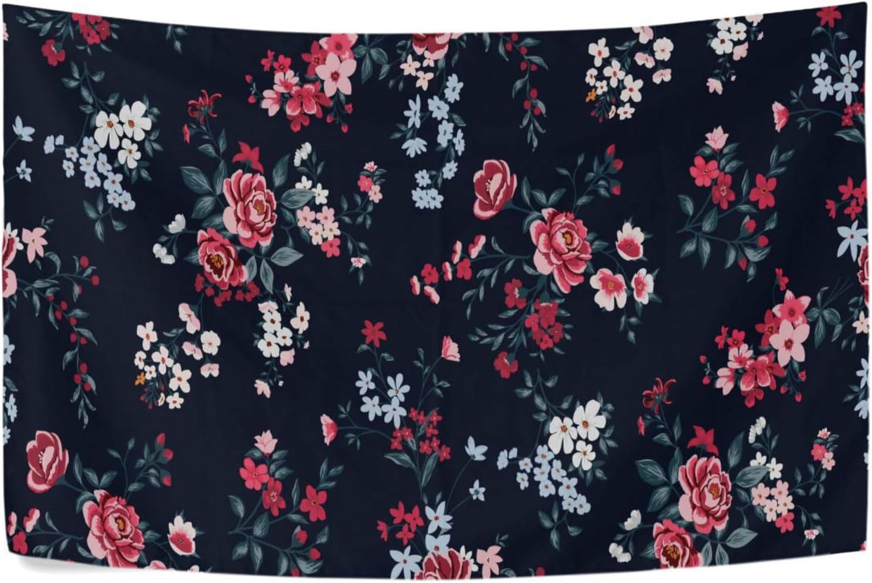 GZHJMY Rose Tapestry Aesthetic Tapestry for Bedroom Living Room ...