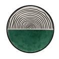 thumbnail image 1 of GZHJMY Round Rugs for Living Room, 36In Minimalist Hand Painted Abstract Art Non-Slip Coral Velvet Long Runner Rugs, Washable Water Absorbent Mat Carpet for Bedroom Kitchen Kids Room, 1 of 6