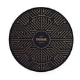 thumbnail image 1 of GZHJMY Round Rugs for Living Room, 60In Linear Art Non-Slip Coral Velvet Long Runner Rugs, Washable Water Absorbent Mat Carpet for Bedroom Kitchen Kids Room, 1 of 6