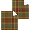 thumbnail image 1 of GZHJMY Scottish Plaid Wash Cloth Set of 4, 12 x 12 Inch Cotton Baby Washcloths Absorbent and Super Soft Feel Fingertip Towel Face Towels for Bathroom, Gym, Spa, 1 of 7