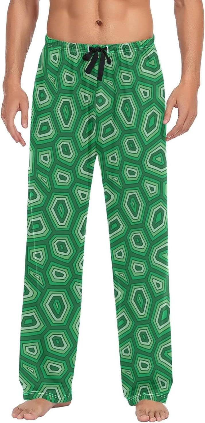 GZHJMY Sea Turtle Pajama Pants for Men, Lounge Pants Lightweight Men Pajama  Bottoms with Drawstring Pockets, Christmas New Year Birthday Gifts,  XX-Large 