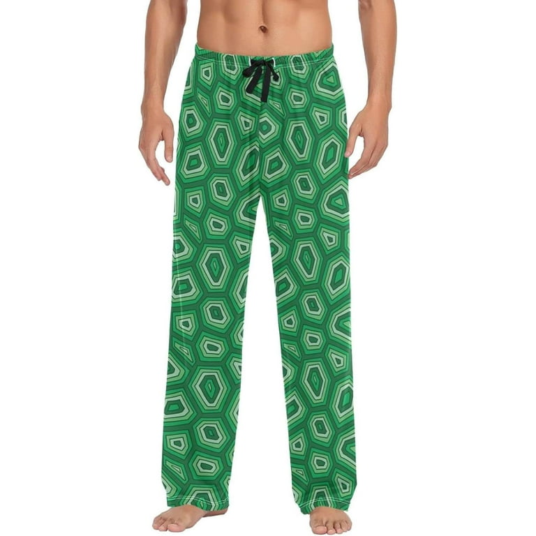 GZHJMY Sea Turtle Pajama Pants for Men, Lounge Pants Lightweight Men Pajama  Bottoms with Drawstring Pockets, Christmas New Year Birthday Gifts, Large