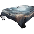 thumbnail image 1 of GZHJMY Sky Bird Rectangle Tablecloth, Waterproof Stain Wrinkle Resistant Washable Polyester Table Cover for Picnic Dinner Holiday Kitchen Party Decor, 60 x 90 in Home Decor, 1 of 7