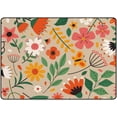 thumbnail image 1 of GZHJMY Soft Foam Nursery Area Rugs Colorful Flowers Non Slip Play Mats for Kids Boys Girls Playing Room Living Room60x39 inch Carpet Runner, 1 of 6