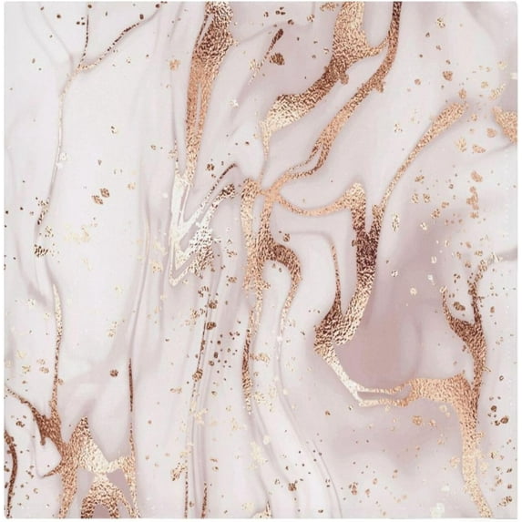 GZHJMY Soft Reusable Satin Table Decorative Napkins,20x20InX4 PCSRose Gold Abstract Marble1,Family Dinner Wedding Banquet, Cocktail Party, Kitchen,Birthday Party