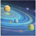thumbnail image 1 of GZHJMY Space Galaxy Cloth Napkins Set of 4,Reusable Washable Polyester Dinner Table Napkins for Kitchen,Dining,Restaurant,Party Decoration, 1 of 7