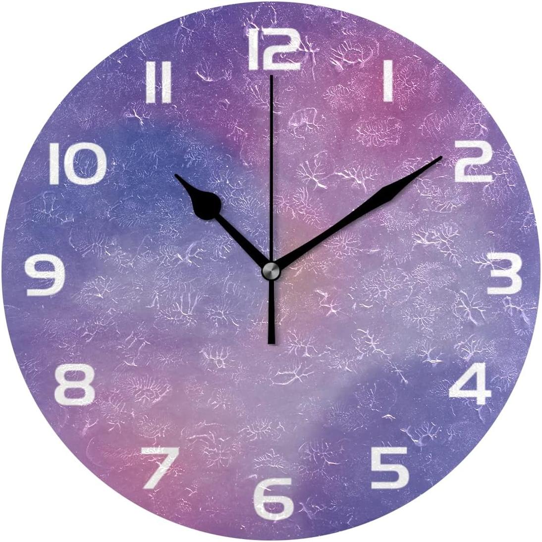 GZHJMY Space Galaxy Wall Clock, 10
