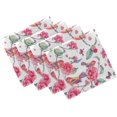 thumbnail image 1 of GZHJMY Spring Birds Blooming Camellia Branch Floral Cloth Napkins, Set of 4 20 x 20 Inch Soft & Comfortable Polyester Dinner Napkin for Family, Restaurant, Weddings, Parties, 1 of 4
