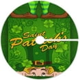 thumbnail image 1 of GZHJMY St. Patrick's Day Christmas Tree Skirt 48", St. Patrick's Day Tree Skirt Double Layers Polyester Easter Tree Skirt for St. Patrick's Day Holiday Party Decoration, 1 of 6