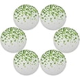 thumbnail image 1 of GZHJMY St Patrick's Day Clover Round Placemasts Set of 4, Non-Slip Heat Resistant Place Mats Washable Kitchen Dining Table Mats, 15.4", 1 of 5