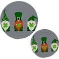 thumbnail image 1 of GZHJMY St.Patrick's Day Gnome Round Trivets Pot Holders 2 Pcs, Heat Resistant Cotton Thread Weave Trivets for Hot Dishes, Cooking, Baking, Farmhouse, Kitchen Decor for Kitchen Pans Bowl Teapot, 1 of 7