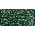 thumbnail image 1 of GZHJMY St.Patrick's Day Kitchen Rugs and Mats,Lucky Clover Non Slip Washable Cushioned Carpets Polyester AntiFatigue Comfort Porch Floor Mat Doormate, 39"x 20", 1 of 7