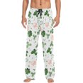 thumbnail image 1 of GZHJMY St. Patrick's Day Pajama Pants for Men, Lounge Pants Lightweight Men Pajama Bottoms with Drawstring Pockets, Christmas New Year Birthday Gifts, Large, 1 of 6