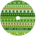 thumbnail image 1 of GZHJMY St Patrick's Day Tree Skirt Home Decoration Large Round Lucky Clover Christmas Tree Skirt for Holiday Party Home Christmas Day Ornaments, 47.2", 1 of 6