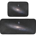 thumbnail image 1 of GZHJMY Starry Sky Anti Fatigue Kitchen Mat Set of 2 Non Slip Skid Washable Soft Absorbent Anti Kitchen Floor Mats for Kitchen Sink Laundry Room Bathroom (19"x27"+19"x47"), 1 of 7