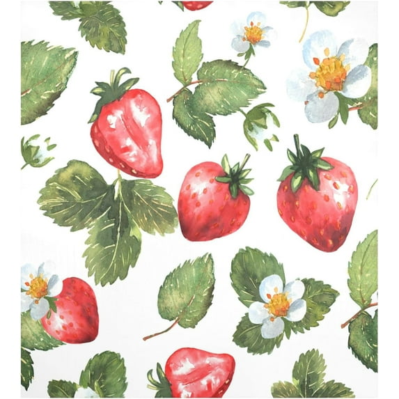 GZHJMY Strawberry Dishwasher Magnet Cover, Kitchen Dish Washer Door Panel Magnetic Sticker Home Appliancesative Stickers for Home Kitchen Farmhouse, 20 W x 26 H Inch Home Decor