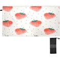 thumbnail image 1 of GZHJMY Strawberry Pattern Beach Towel,Absorbent Quick Dry Sport Towel Oversized Lightweight Soft Bath Towel for Travel Sports Pool Swimming Bath Camping 31x71in Bath Towels, 1 of 7