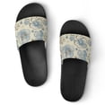 thumbnail image 1 of GZHJMY Stylish Slides for Women Men, Abstract Tropical Flowers Colorful Spring Or Summer Soft Flexible Slip-on Sandals Slippers, 1 of 7