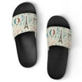 thumbnail image 1 of GZHJMY Stylish Slides for Women Men, France and Paris with French Symbols Soft Flexible Slip-on Sandals Slippers, 1 of 7