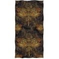 thumbnail image 1 of GZHJMY Stylized Dragonfly Mandala Pattern Soft Highly Absorbent Large Decorative Guest Hand Towels Multipurpose for Bathroom, Hotel, Gym and Spa (16 x 30 Inches), 1 of 4