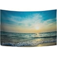 thumbnail image 1 of GZHJMY Summer Beach Tapestry Aesthetic Tapestry for Bedroom Colorful Wall Hanging AestheticFor Room Decor 60" x 51" Inches Gift Decor, 1 of 6