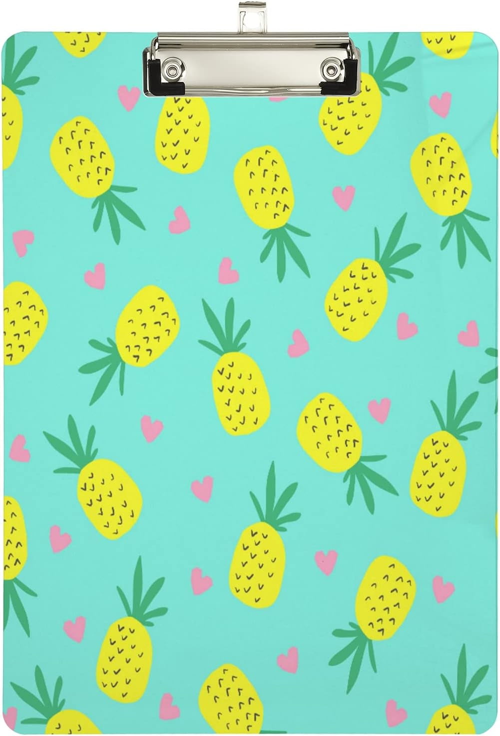 GZHJMY Summer Cute Pineapple Clipboard Cute Design Letter Size ...