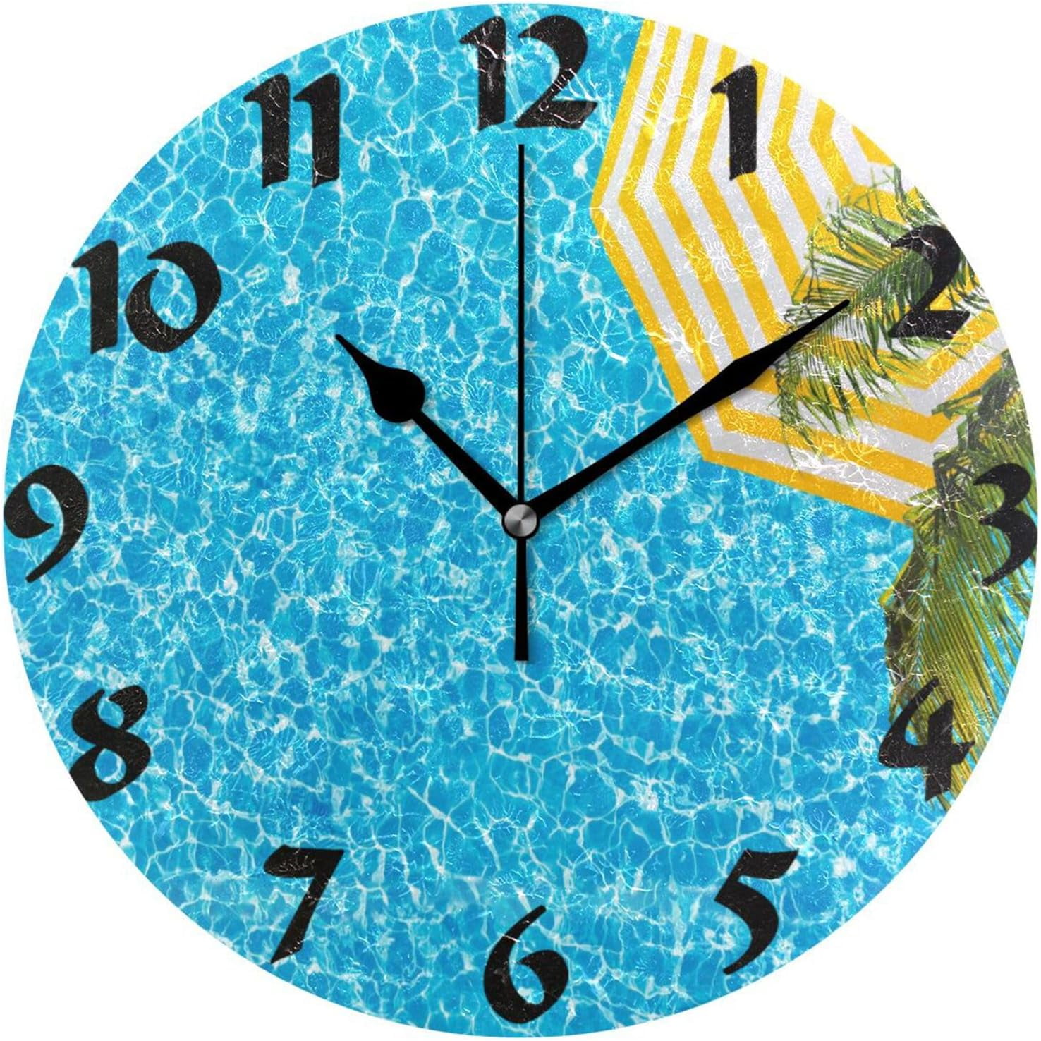 Trop-o'clock Palm Tree Wall Clock Fun and Decoratve - Etsy