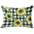 thumbnail image 1 of GZHJMY Sunflower King Pillowcase Super Soft Cozy Plush Pillow Case with Zipper for Sofa Bed Couch, 20 x 40 Inch, 1 of 7