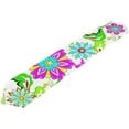 thumbnail image 1 of GZHJMY Table Runner 13x90 Inch, Floral Wildflowers Table Runner for Dining Kitchen Wedding Party Decoractions Home Decor, 1 of 7