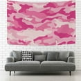 thumbnail image 1 of GZHJMY Tapestry Wall Hanging Trendy Pink Camouflage Tapestry Decorative Wall Blanket Bedding Tapestry for Bedroom Living Room Dorm 80x60 inch Gift Decor, 1 of 7