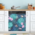 thumbnail image 1 of GZHJMY Tropical Palm Leaves Dishwasher Magnet Cover for The Front Door,Reusable Refrigerator Door Decor Magnet Sticker for Kitchen Home Decor 23" x 26", 1 of 6