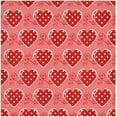 thumbnail image 1 of GZHJMY Valentine's Day Heart Cloth Napkins Set of 1, Reusable Washable Oversized Table Napkins for Family Wedding Dinner Party Home Decor, 20 Inch Decorative Washcloths, 1 of 7