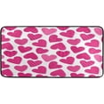 thumbnail image 1 of GZHJMY Valentine's Day Kitchen Rugs and Mats,Cute Love Heart Non Slip Washable Cushioned Carpets Polyester AntiFatigue Comfort Porch Floor Mat Doormate, 39"x 20", 1 of 7