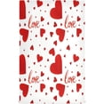 thumbnail image 1 of GZHJMY Valentine's Day Love Heart Kitchen Dish Towel 6 Pack, Soft Absorbent Reusable Hand Towel Washable Tea Towels for Home Kitchen Bar Table Decor, 28 x 18 Inch Washcloths Decorative Towels, 1 of 7
