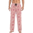 thumbnail image 1 of GZHJMY Valentine's Day Pajama Pants for Men, Lounge Pants Lightweight Men Pajama Bottoms with Drawstring Pockets, Christmas New Year Birthday Gifts, Large, 1 of 6