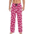 thumbnail image 1 of GZHJMY Valentine's Day Pajama Pants for Men, Lounge Pants Lightweight Men Pajama Bottoms with Drawstring Pockets, Christmas New Year Birthday Gifts, XX-Large, 1 of 6