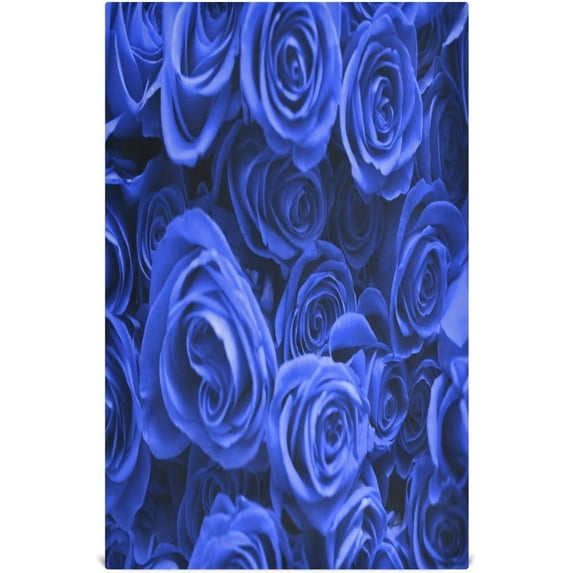 GZHJMY Valentine's Day Rose Kitchen Dish Towel 4 Pack, Soft Absorbent Dishcloths Reusable Hand Towel Washable Tea Towels for Home Kitchen Bar Table Decor, 28 x 18 Inch Washcloths Decorative Towels