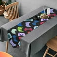 thumbnail image 1 of GZHJMY Video Game Controller Dark Table Runner Dining Table Room Decor 13" × 70", 1 of 7