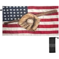 thumbnail image 1 of GZHJMY Vintage Baseball Bat Beach Towel - Lightweight Compact Oversized Travel Towels - Super Absorbent Quick Dry Towel for Swimming Camping Holiday（65）, 1 of 7