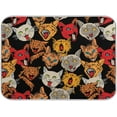 thumbnail image 1 of GZHJMY Vintage Cute Cats Absorbent Dish Drying Mat Microfiber Kitchen Countertop Table Protector Multi-Purpose Counter Rack Sink Drainer Pad (16 x 18 Inches), 1 of 6