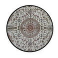 thumbnail image 1 of GZHJMY Vintage Style 36In Round Rugs for Living Room, Non-Slip Coral Velvet Long Runner Rugs, Washable Water Absorbent Mat Carpet for Bedroom Kitchen Kids Room, 1 of 6