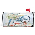 thumbnail image 1 of GZHJMY Watercolor Blue Bicycle with Flowers Magnetic Mailbox Cover Letter Post Box Cover Standard Size 21 x 18 Inch Mailbox Cover for Home Garden Yard Patio Outdoor Decor Home Decor, 1 of 5