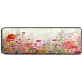 thumbnail image 1 of GZHJMY Watercolor Floral Non-Slip Runner Rug Area Rug Washable Rectangle Rug for Bedroom Living Room Bathroom Hallways Home Decor 72x24 Inches#139, 1 of 7