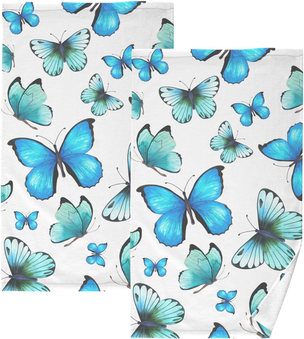 Butterfly towels set hotsell