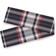 thumbnail image 1 of GZHJMY White Black Plaid1 Table Runner Machine Washable Polyester Table Runner Rectangle Reversible Dresser Scarves Table Decor 13 x 70 Inch, 1 of 7