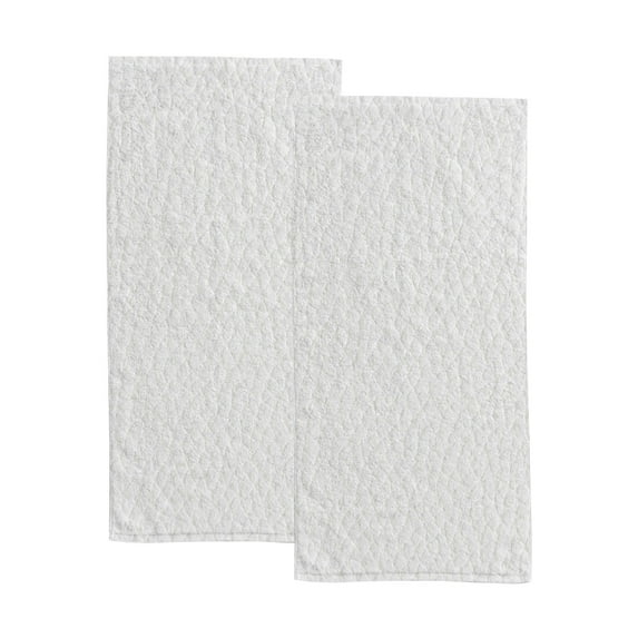 GZHJMY White leather texture luxury classic background. Bath Shower Towels Set of 2 for Bathroom - Cute Ghost Soft Microfiber Hand Towel Absorbent Soft Decorative Face Towel for Kids 30 x 15 inch
