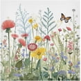 thumbnail image 1 of GZHJMY Wild Flower Cloth Napkins Set of 6,Reusable Washable Polyester Dinner Table Napkins for Kitchen,Dining,Restaurant,Party Decoration, 1 of 7