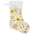 thumbnail image 1 of GZHJMY Wildflower Christmas Stocking, Personalized Large Candy Stocking Hanging Gift, Xmas Stockings Decoration for Family Holiday Party Ornaments Decor Fireplace, 1 of 7