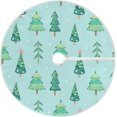 thumbnail image 1 of GZHJMY Winter Green Christmas Tree Christmas Tree Skirt 36" Christmas Decorations Indoor Outdoor Tree Skir for Home Holiday Party Decorations Gift, 1 of 5